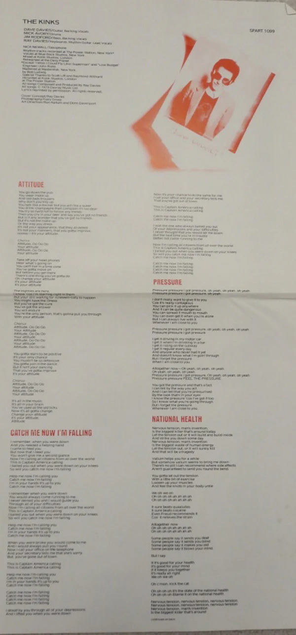 The Kinks - Low Budget (LP, Album) - Image 4