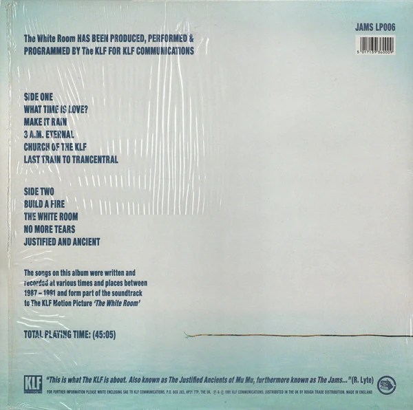 The KLF - The White Room (LP, Album) - Image 2