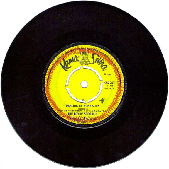 The Lovin' Spoonful - Darling Be Home Soon (7", Single, Pus) - Image 3