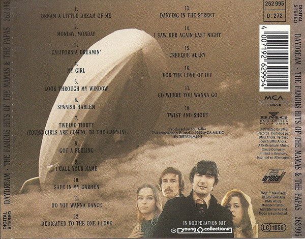The Mamas & The Papas - Daydream - The Famous Hits Of (CD, Comp) - Image 4