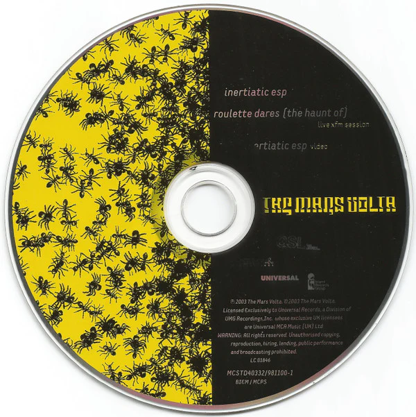 The Mars Volta - Inertiatic ESP (CD, Single, Enh, Ltd) - Image 3