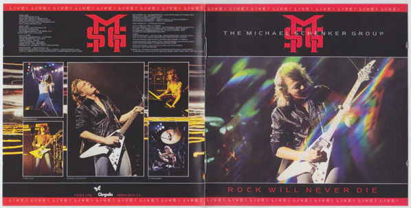 The Michael Schenker Group - Rock Will Never Die (CD, Album, RE, RM) - Image 3