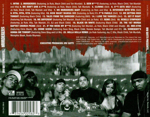 The Murderers - Irv Gotti Presents... The Murderers (CD, Album) - Image 5