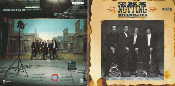 The Notting Hillbillies - Missing… Presumed Having A Good Time (CD, Album) - Image 5