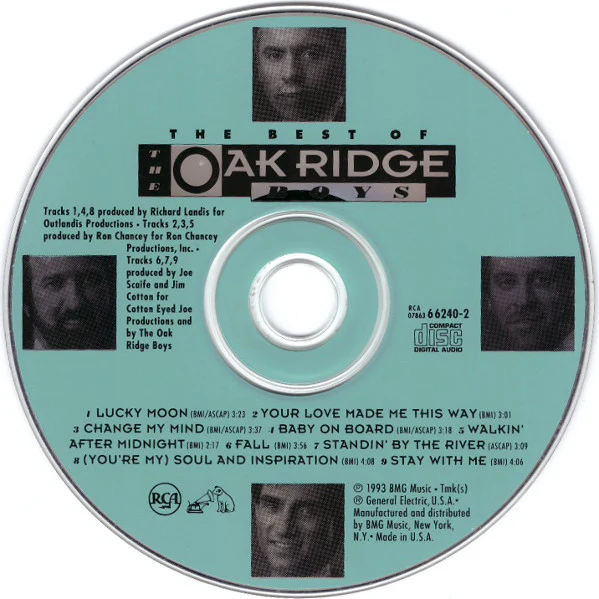 The Oak Ridge Boys - The Best Of The Oak Ridge Boys (CD, Comp) - Image 4