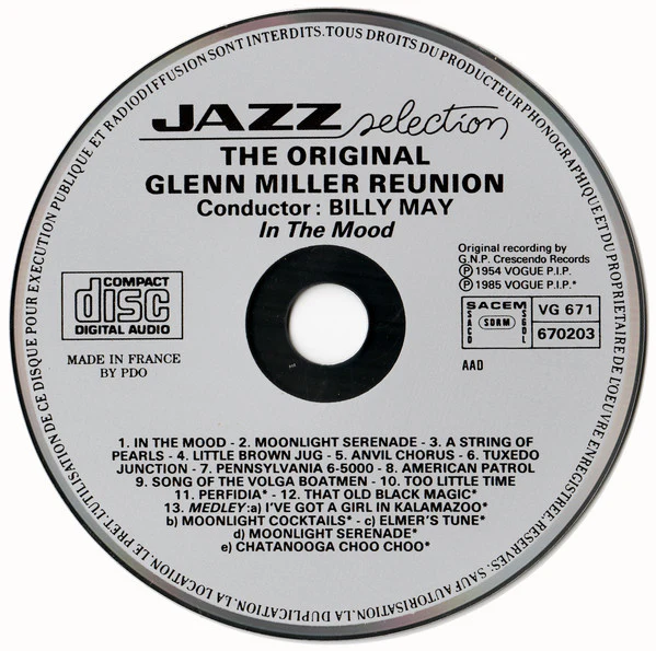The Original Glenn Miller Reunion - In The Mood (CD) - Image 3