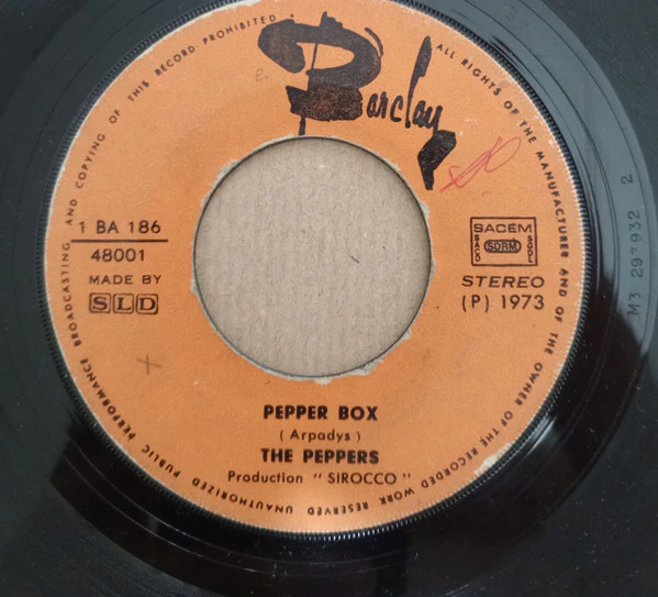 The Peppers - Pepper Box (7", Single)
