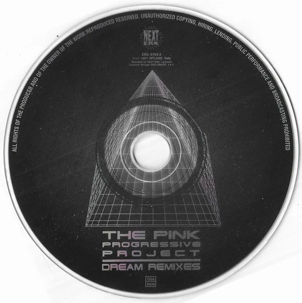 The Pink Progressive Project - Dream Remixes (CD, Album) - Image 4