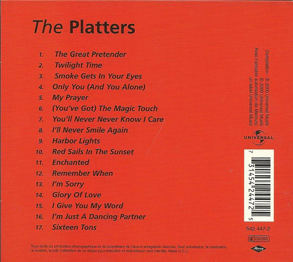 The Platters - The Platters (CD, Comp) - Image 5