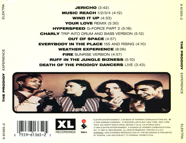 The Prodigy - Experience (CD, Album) - Image 2