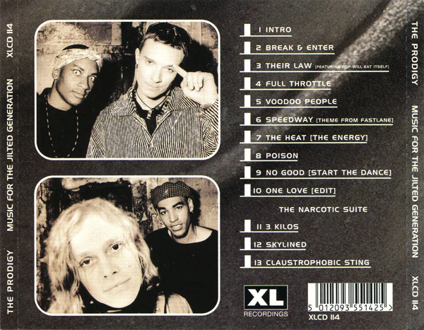 The Prodigy - Music For The Jilted Generation (CD, Album, RE) - Image 3