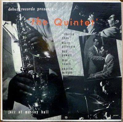 The Quintet - Jazz At Massey Hall (LP, Album, Mono, RE, Pit)