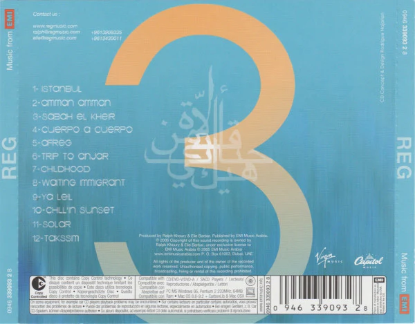 The R.E.G. Project - The R.E.G. Project 3 (CD, Album, Copy Prot.) - Image 2