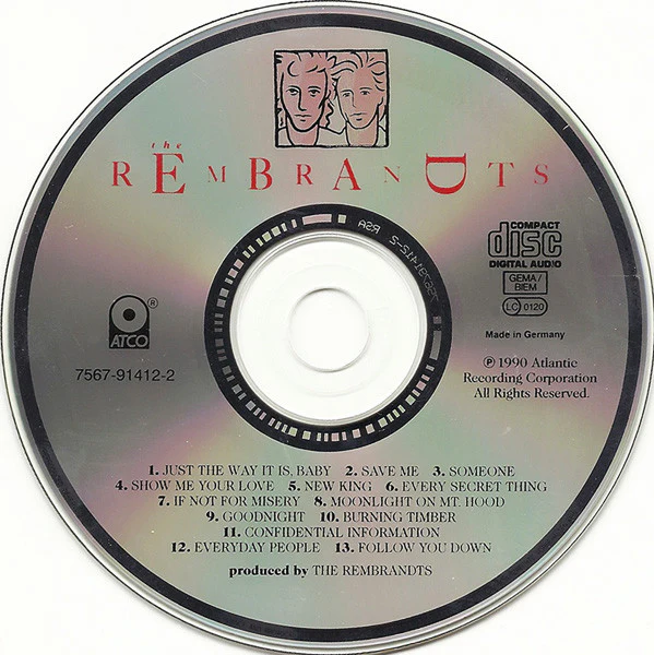 The Rembrandts - The Rembrandts (CD, Album) - Image 3