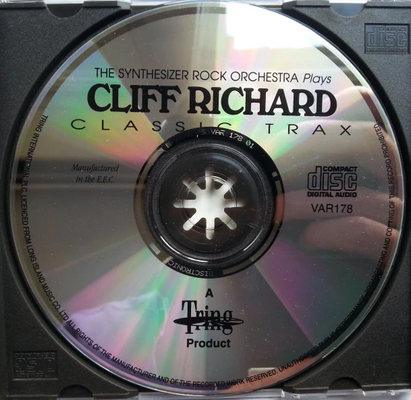 The Rockridge Synthesizer Orchestra - The Synthesizer Rock Orchestra Plays Cliff Richard Classic Trax (CD) - Image 2