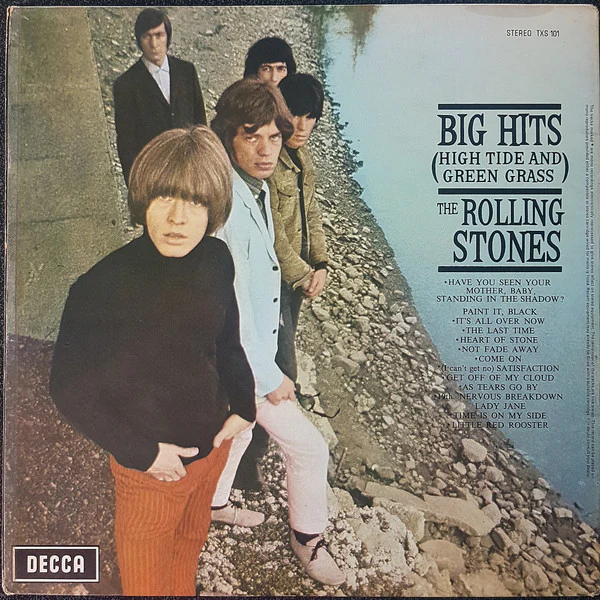 The Rolling Stones - Big Hits (High Tide And Green Grass) (LP, Comp, RP, Gat) - Image 2