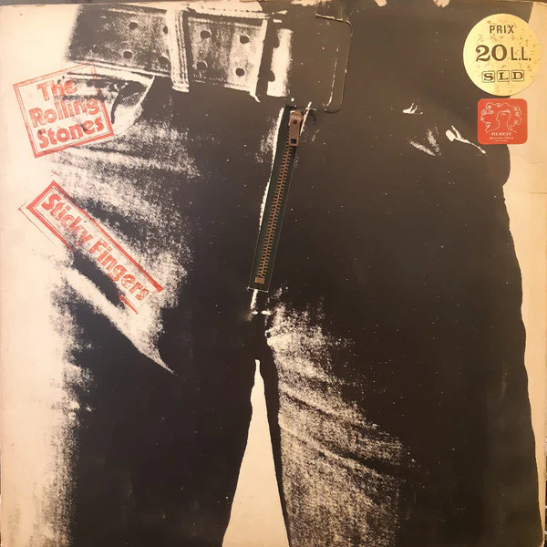 The Rolling Stones - Sticky Fingers (LP, Album, Zip)