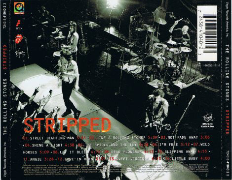 The Rolling Stones - Stripped (CD, Album) - Image 2