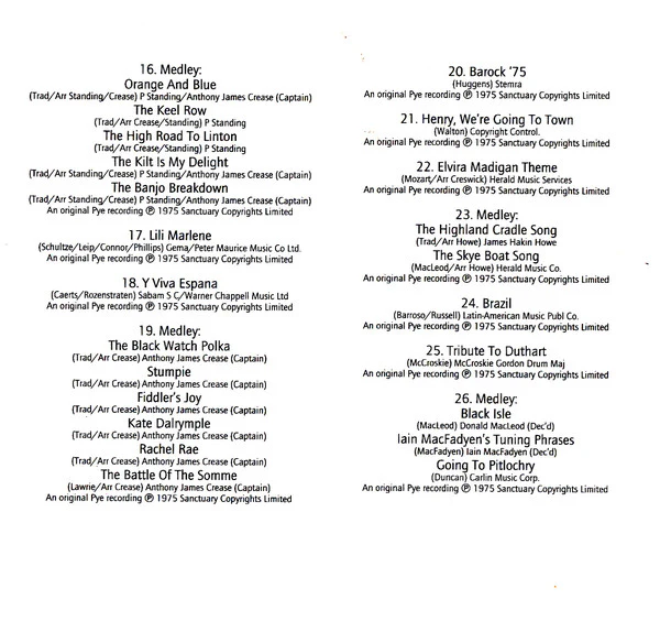 The Royal Scots Dragoon Guards - Amazing Grace (CD, Comp) - Image 5