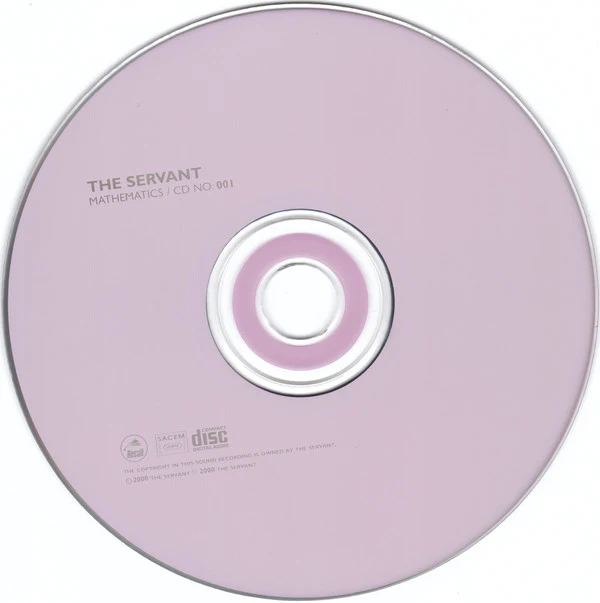The Servant - The Two Mini Albums Mathematics / With The Invisible (CD, MiniAlbum + CD, MiniAlbum + Comp) - Image 3