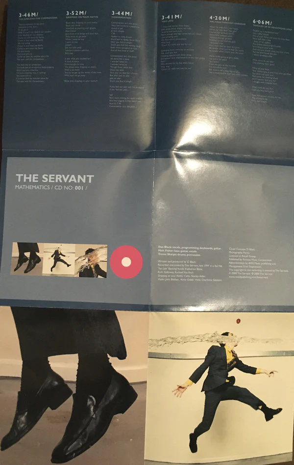 The Servant - The Two Mini Albums Mathematics / With The Invisible (CD, MiniAlbum + CD, MiniAlbum + Comp) - Image 5