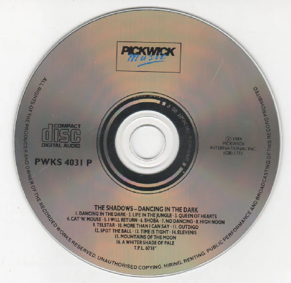 The Shadows - Dancing In The Dark (CD, Comp) - Image 4