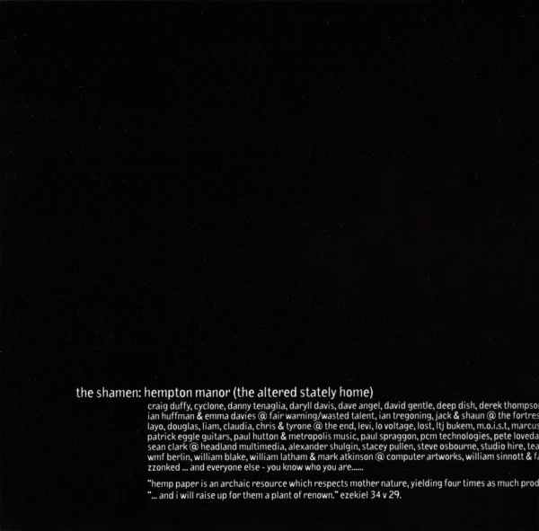 The Shamen - Hempton Manor (CD, Album) - Image 5