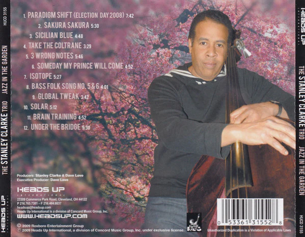 The Stanley Clarke Trio With Hiromi* & Lenny White - Jazz In The Garden (CD, Album) - Image 2