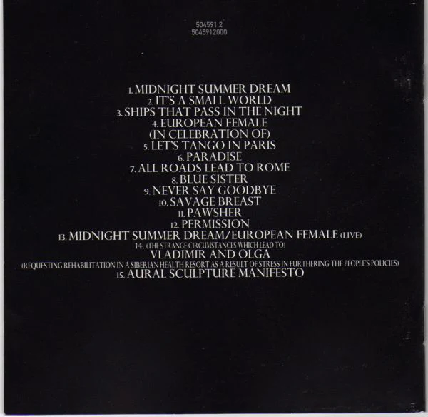 The Stranglers - Feline (CD, Album, RE, RM) - Image 2