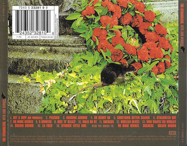 The Stranglers - Hits And Heroes (CD, Comp, Enh) - Image 2