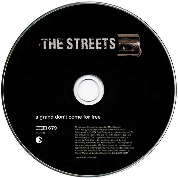The Streets - A Grand Don't Come For Free (CD, Album, Copy Prot.) - Image 3