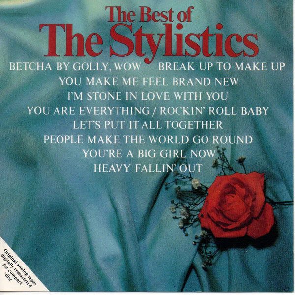 The Stylistics - The Best Of The Stylistics (CD, Comp, RE)