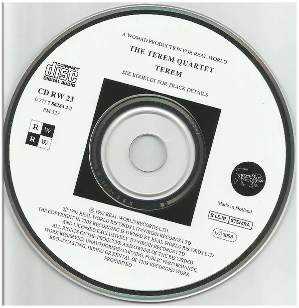 The Terem Quartet* - Terem (CD, Album, RE) - Image 3
