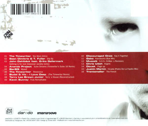 The Timewriter - Deep Train 4: Round Trip (CD, Comp, Mixed) - Image 2