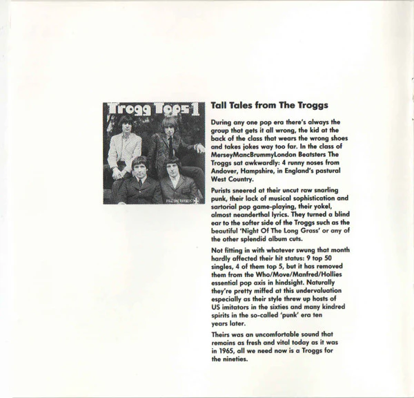 The Troggs - Hit Single Anthology (CD, Comp) - Image 4