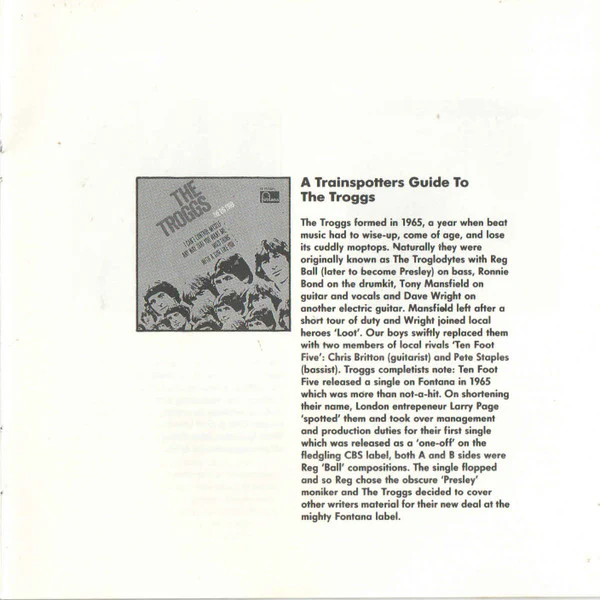 The Troggs - Hit Single Anthology (CD, Comp) - Image 5