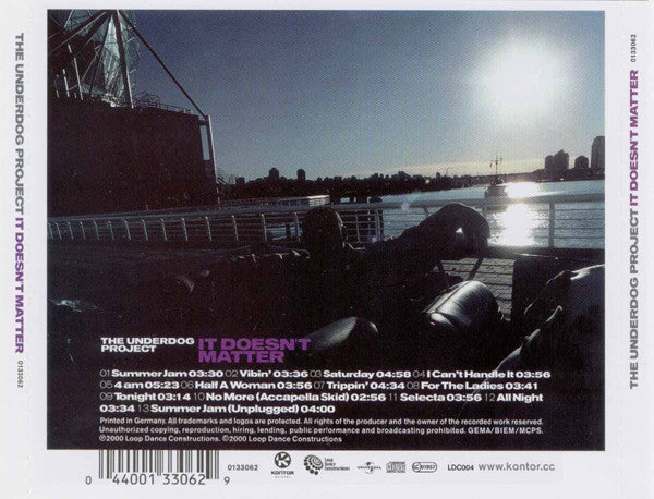 The Underdog Project - It Doesn't Matter (CD, Album) - Image 3