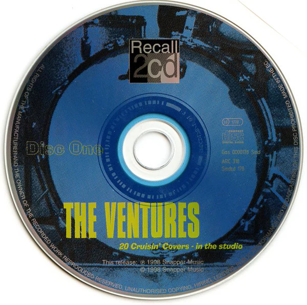 The Ventures - Stars On Guitars (2xCD, Comp) - Image 3