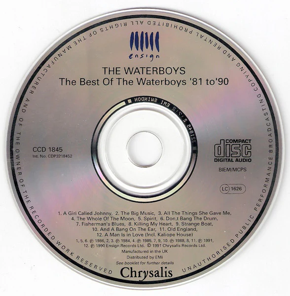 The Waterboys - The Best Of The Waterboys '81 - '90 (CD, Comp) - Image 3