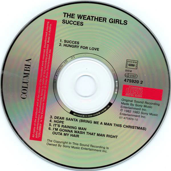The Weather Girls - Success (CD, Album, RE) - Image 3