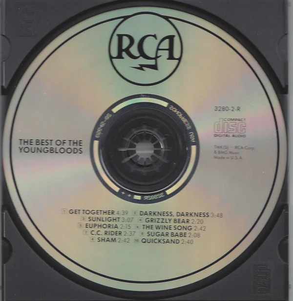 The Youngbloods - The Best Of The Youngbloods (CD, Comp, RM) - Image 2