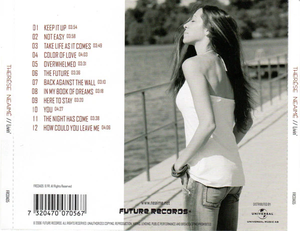 Therése Neaimé - Livin' (CD, Album) - Image 2