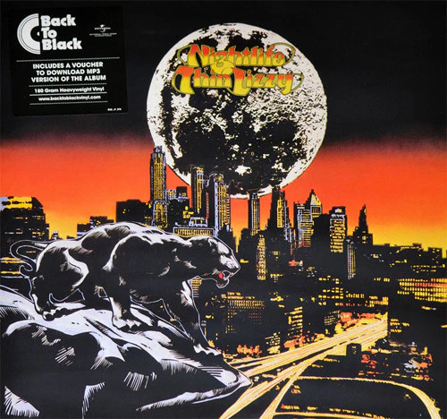 Thin Lizzy - Nightlife (LP, Album, RE, 180)