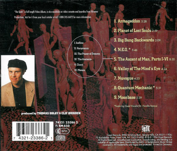 Thomas Dolby - The Gate To The Mind's Eye Soundtrack (CD, Album) - Image 2