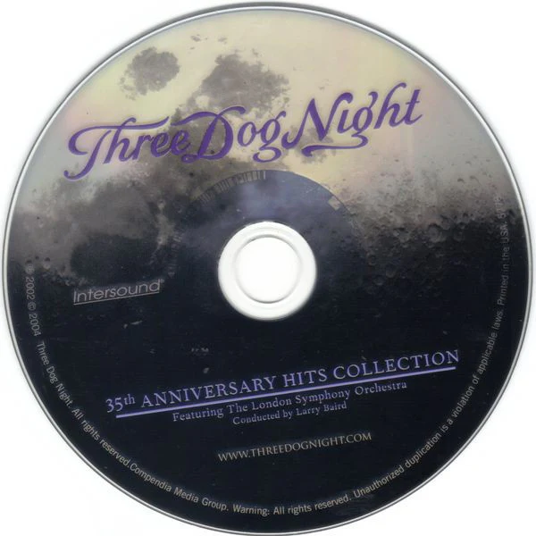Three Dog Night Featuring The London Symphony Orchestra - 35th Anniversary Hits Collection (CD, Album) - Image 3