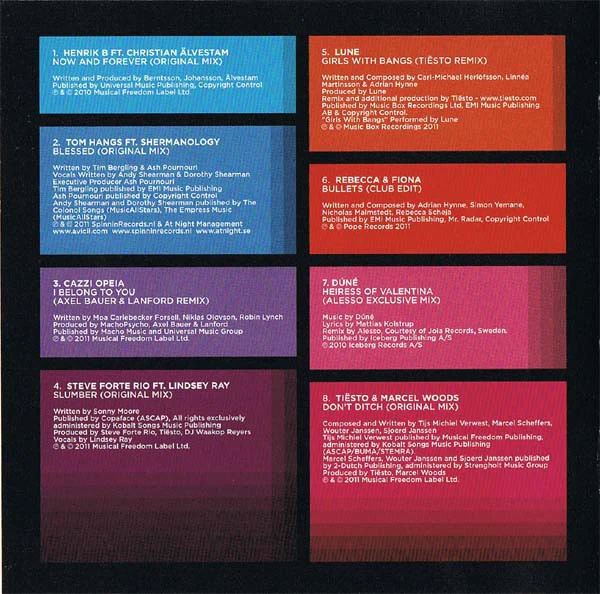 Tiësto* - Club Life Volume One Las Vegas (CD, Comp, Mixed) - Image 2