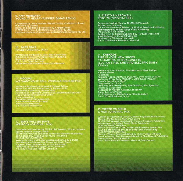 Tiësto* - Club Life Volume One Las Vegas (CD, Comp, Mixed) - Image 3