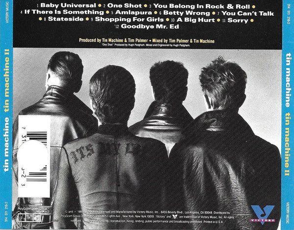 Tin Machine - Tin Machine II (CD, Album) - Image 3