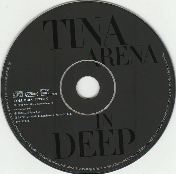 Tina Arena - In Deep (CD, Album) - Image 3
