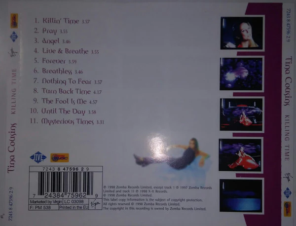Tina Cousins - Killing Time (CD, Album) - Image 5
